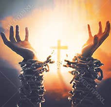 Broken Chains and Cross