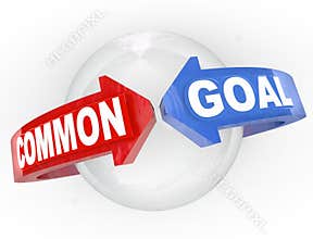 Common Goal Two Arrows Meet