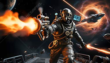 Galactic Defender: Space Opera Action
