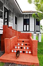 Colonial style bungalow in Malaysia