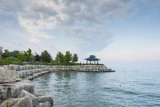 Water front gazebo