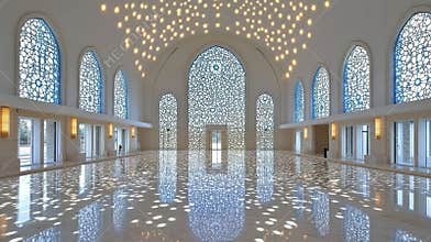 Stunning Mosque Interior