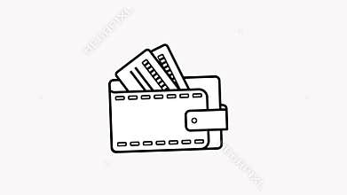 Money Management & Wallet Animated Icon