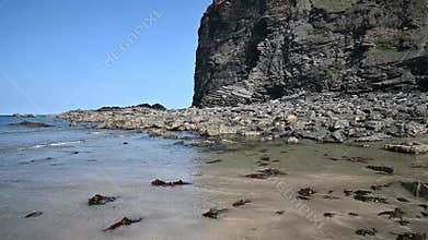 Rugged coastline at Crackington Haven