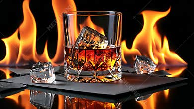 Luxurious spirit: presentation video, aged cognac, refined whiskey, smooth brandy, premium quality, rich flavor, tasting notes,