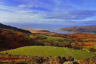 Barmouth, from Cregennen, Wales