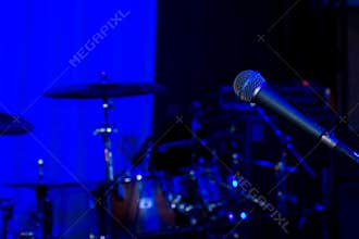 Rock or jazz concert background