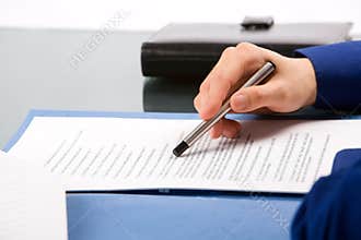 Reading the document
