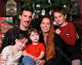 Christmas Family Portrait