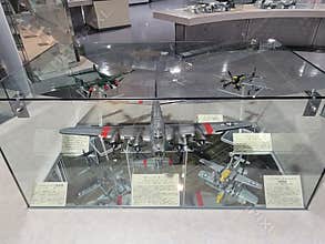 Various American aircraft from World War II