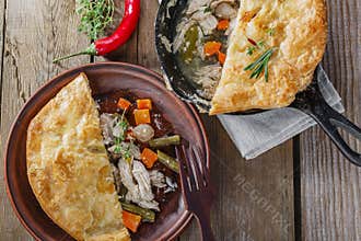Chicken pot pie