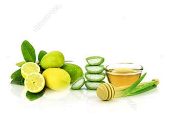 Natural facial, skin and hair care recipe.