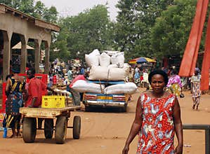 Ghana marketplace