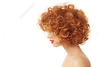 Curly hair