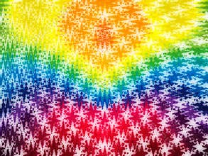 Abstract rainbow background