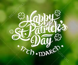 St patricks day greeting vector