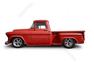 Red truck