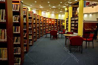 Library interior