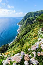 Viewpoint Ponta da Sossego in Sao Miguel, Azores