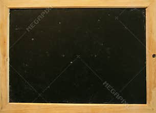 Blank blackboard