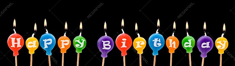 Happy Birthday Candles
