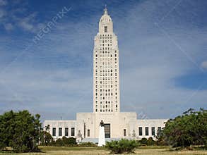 Louisisana Capital Huey Long Statue