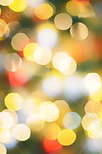 Christmas light background
