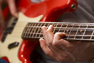 Bass player