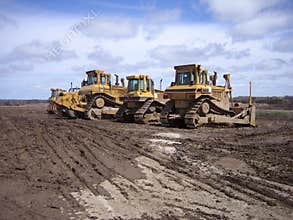 Heavy construction equipment