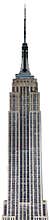 Empire State Building, Isolated, New York