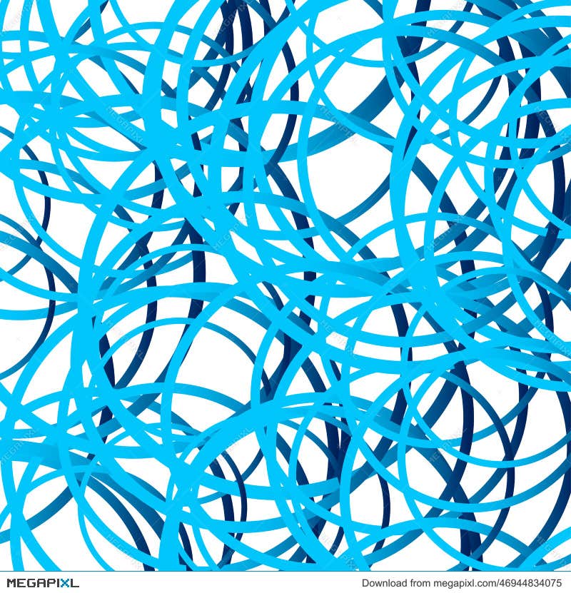 Random Siggles Random Squiggle Lines Intersecting Random Circles Scribble Ta Clipart ...