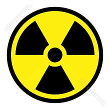Radiation - Round Sign