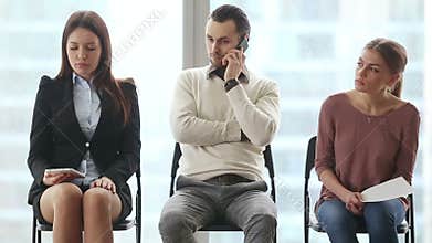 Three candidates for vacancy in company