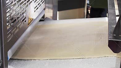 Kneading dough machine in bakery industry