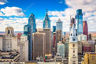 Philadelphia, Pennyslvania, USA Skyline