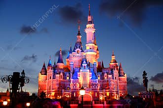 Shanghai Disney Castle