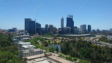 City of Perth skyline
