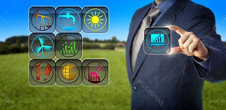 Corporate Accountant Preparing Sustainability Report