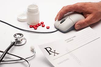 Prescription medicine and computer mouse