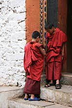 Friendship (Rinpung dzong - Paro - Bhoutan)