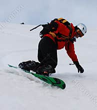 snowboard free ride, Romania