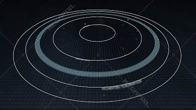 Futuristic HUD backdrop