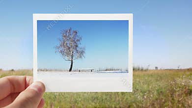 Changing seasons.