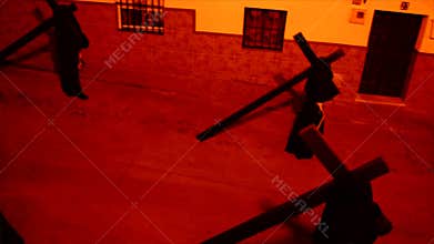 Holy week procession in Spain, Andalusia