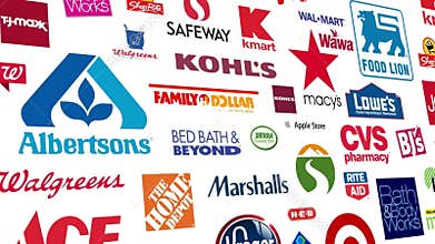 Retail Brands Logo Loop