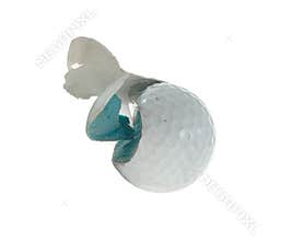 Golf Ball Seen Better Days