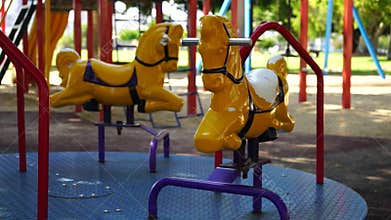Playground merry go round