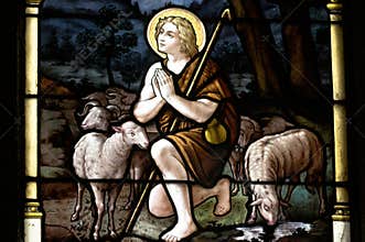 Stained glass window
