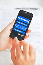 Mobile banking app