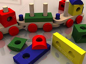 Multicolor toys